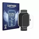 savvies Protector Pantalla para Matast T60 1.91' (6 Unidades) Película Ultra Transparente