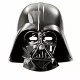 Unique Party-84167 Careta Darth Vader Infantil, Color Negro, Unico (71972)