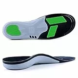 VALSOLE Plantilla ortopédica para fascitis plantar, plantilla deportiva cómoda para correr, adecuada para pies planos, espolón en el talón, plantilla para el dolor metatarsiano…