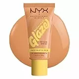 NYX Professional Makeup Base de Maquillaje Iluminadora Buttermelt Glaze, Acabado Natural y 12H de Duración, Con SPF 30, Para Todo Tipo de Piel, Tono: 02 Vanilla Bean Butta