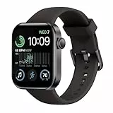 Reloj Inteligente Mujer Hombre, 1.85' Smartwatch con Llamadas Bluetooth, 140+ Modos Deportivos Smart Watch con SpO2/Pulsómetro/Monitor de Sueño/Podómetro, Impermeable IP68 Smart Watch Para Android iOS