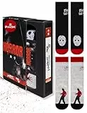 soxo Horror Calcetines Mujer Divertidos Colores Halloween Regalos Originales Para Hombre 40-45 Horror 2 Pares