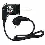 Anakel Home Cable para Plancha de Asar, Termostato para Princess, Cable con Termostato para Planchas Fagor, Jata, Princess, Solac, Magefesa... (Universal)