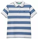 United Colors of Benetton Maglia Polo M/M 39qac301t Camisa, Multicolor, 130 cm para Niños
