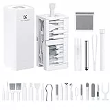 K&F CONCEPT 32 en 1 Kit Multifuncional Portátil de Limpieza Electrónica-Limpia Teclado, Pantalla de PC, Teléfono Móvil, Airpods, Lentes, Cámara, Herramientas de Limpieza para Múltiples Circunstancias