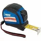 Draper 82824 - Cinta métrica profesional de 7,5 m, color negro y 7,5 m