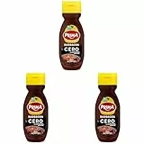 Prima salsa barbacoa Cero sin azúcares añadidos. 265 g (Paquete de 3)