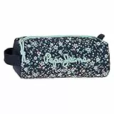 Pepe Jeans Alenka Estuche Redondo Azul 23x9x9 cms Poliéster by Joumma Bags by Joumma Bags