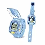 VTech - Reloj Digital Educativo de Bluey, Multifunción, Juegos, Alarma, Cronómetro, Juguete para niños +3 años, Versión ESP