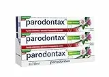 Parodontax, Herbal Sensation, Pasta de Dientes, Ayuda a Detener y Prevenir el Sangrado de Encías, Sabor Menta, Melisa y jengibre , Pack de 3 x 75 ml