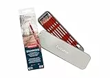Derwent Drawing - Lápices de dibujo (6 colores de madera, en estuche de metal)