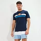 Ellesse Camiseta de Manga Corta Hombre Aprel Azul Marino