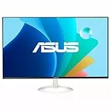 ASUS VZ24EHF-W - Monitor Eye Care Gaming de 24 Pulgadas, Full HD (1920 x 1080), IPS, sin Marco, 100 Hz, sincronización adaptativa, MPRT de 1 ms, HDMI, luz Azul Baja, sin Parpadeo, Montaje en Pared