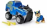 Patrulla Canina - Pack Figura Chase Jungle Pups y Vehículo Tiger Lanza Proyectiles - Patrulla Canina Juguetes - 6067758 - Juguetes Niños 3 años + Regalo Niño 3 años +