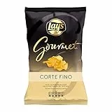 Lay's Gourmet, Patatas fritas de corte fino de, Producto de Aperitivo, bolsa individual, 150gr