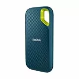 SanDisk 1TB Extreme SSD portátil, USB-C, Memoria de estado sólido NVMe externa, hasta 1050 MB/s, Clasificación IP65 de resistencia al agua y al polvo - Monterey