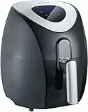 SEVERIN Freidora de aire caliente con 6 programas automáticos, freidora eléctrica para freír sin grasa, innovador horno freidora para freír de forma saludable, negro, FR 2430