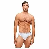 BOSS Lettera 3P Power Calzoncillos, White 100, XL para Hombre