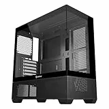 UNYKAch Caja ATX Revelat Black con Capacidad para Tarjetas Gráficas de hasta 425 mm y Refrigeración Líquida de hasta 360 mm