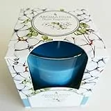 Aromatium Vela Vaso Vidrio Perfumada Clean Cotton