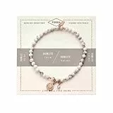 Fossil Women's Semi precious beads with adjustable bangle bracelet