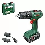 Bosch taladro percutor a batería EasyImpact 18V-38 (1 batería de 2,5 Ah; sistema de 18 V; en maletín de transporte)