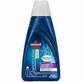 BISSELL Oxygen Boost | Solución de limpieza para manchas en sofás, alfombras e interiores de coche | 1L | Compatible con la gama SpotClean | BISSELL Original | 1134N