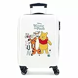Disney Winnie The Pooh Equipaje- Equipaje para niños, Unisex niños, Blanco, única