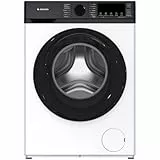 Aspes Lavadora 8Kg Carga Frontal Blanco AL8202AIDV. 1600W, 1200rpm, Motor Inverter, 11 Programas, Función Stop&Go, Tambor Diamante, Clase de Eficiencia Energética A