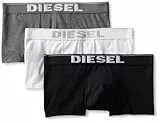 Diesel Umbx-Kory, Bóxer para Hombre, Multicolor (Black/Grey/White), Large, (Pack de 3)