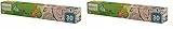 Bayeco - Vitafilm Transparente Eco-Friendly - Producto Sostenible: 65% recursos renovables - Super adherente - Se ajusta a todos los recipientes - Fácil de cortar - Color verde - Rollo de 30 metros