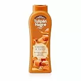 Tulipán Negro - Gel de Baño Nutritivo e Hidratante Caramel & Toffee 650 ml, Emoliente y Delicioso Aroma