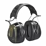3M PELTOR ProTac Orejeras para tiradores, 32 dB, verdes, diadema, MT13H222A