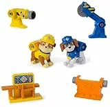 Rubble & Crew - Pack Figuras Rubble Y Wheeler, 2 Herramientas Y 2 Accesorios CONSTRUCCIÓN - Patrulla Canina Juguetes - Juegos Infantiles - Regalo Niño 3 años - 6071661 - Juguetes Niños 3 años +