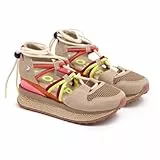 Sneakers Beige Tipo Espadrille con cuña para Mujer Tulare