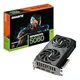 Gigabyte GeForce RTX 5060 WINDFORCE 8G Tarjeta Gráfica - 8GB GDDR7, 128bit, PCI-E 5.0, 2497 MHz Frecuencia del núcleo, 3 x DisplayPort, 1 x HDMI, GV-N5060WF2-8GD