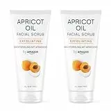 by Amazon Exfoliante facial de albaricoque, 2x100 ml