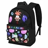 Disney Pixar del Revés 2 / Inside out 2 Feeling-Mochila HS Fan 2.2, Multicolor, 31 x 44 cm, Capacidad 24 L