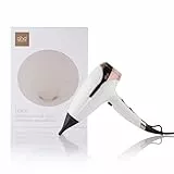 ghd Helios Blanco - Secador de Pelo Profesional, Ligero, Secado Rápido, Máximo Control del Peinado - Para Todo Tipo de Cabello - (Enchufe Europeo)