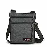 Eastpak RUSHER Bolso Bandolera, 1.5 L - Black Denim (Gris)