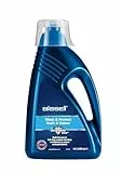 BISSELL Formula Wash & Protect Detergente | Elimina Manchas y Refresca | Para su Tapicería, Moquetas y Alfombras | 1,5 Litros | Compatible con ProHeat, StainPro y Big Green Series | 1086N
