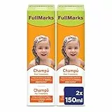Full Marks Champú Post-Tratamiento Piojos, Limpia el cabello y elimina los rastros de la loción/spray contra los piojos - 2x150 ml