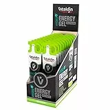 VITALDIN SPORT Hydro Energy Gel Electrolytes – 24 Geles x 55 ml – Gel Energético Hydro sabor Lima con Electrolitos – Energía rápida y sostenida en Running, Ciclismo & Deportes de Resistencia