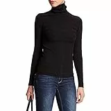 Morgan Mentos, Camisa para Mujer, Negro (Black - Black), L
