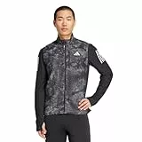 adidas Hombre Own the Run Spray Dye Vest, grey four/black, L