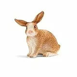 Schleich 13827 Conejo, a Partir de 3 años, Farm World - Figura, 4 x 3 x 4 cm