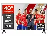 TCL 40SF560, 40' FHD TV, Smart TV QLED, Direct LED with Fire TV, Voice Remote with Alexa [Energy Class F]