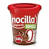 Nocilla, Original, Crema al Cacao con Avellanas, 0% Azúcares Añadidos, sin Aceite de Palma - Tarrina 340g