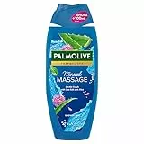 Palmolive Wellness Massage, Gel de Ducha o Baño con Sal Marina, Fórmula Suave, 500ml