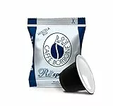 Caffè Borbone Respresso, Mezcla de Café Azul - 100 Cápsulas - Compatibles con Máquinas de Café Nespresso para uso doméstico